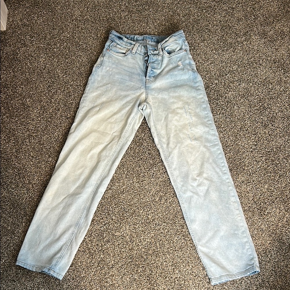 Target Women's High Rise Jeans - Light Blue